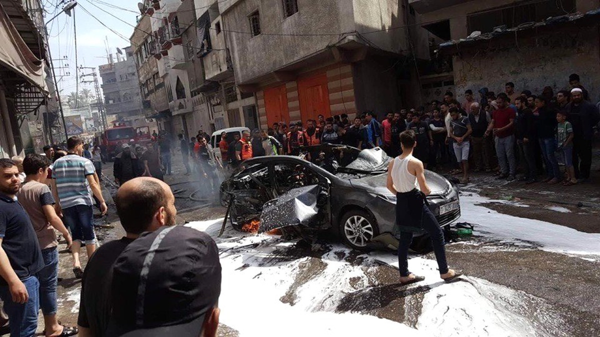 İsrail\'in Hava Saldırısında 1 Filistinli Hayatını Kaybetti