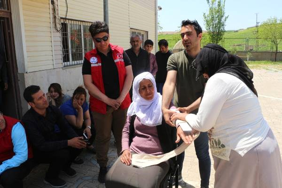 Suriye Sınırındaki Köylerde, Kadınlara İlk Yardım Eğitimi
