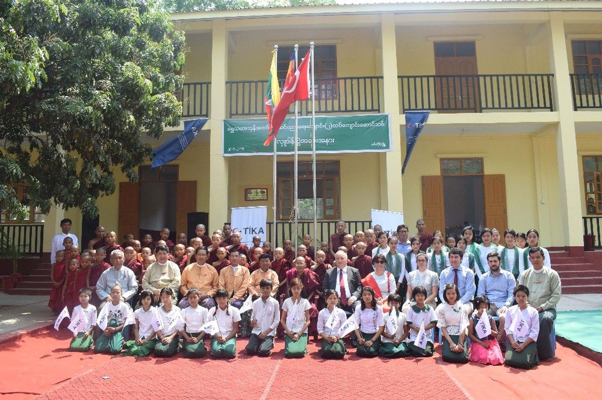 Tika\'dan Myanmar\'da Eğitime Destek