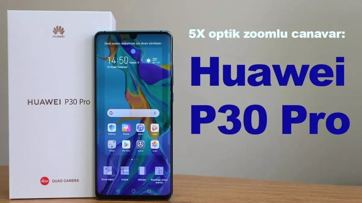 10x Zoomlu Huawei P30 Pro İnceledik