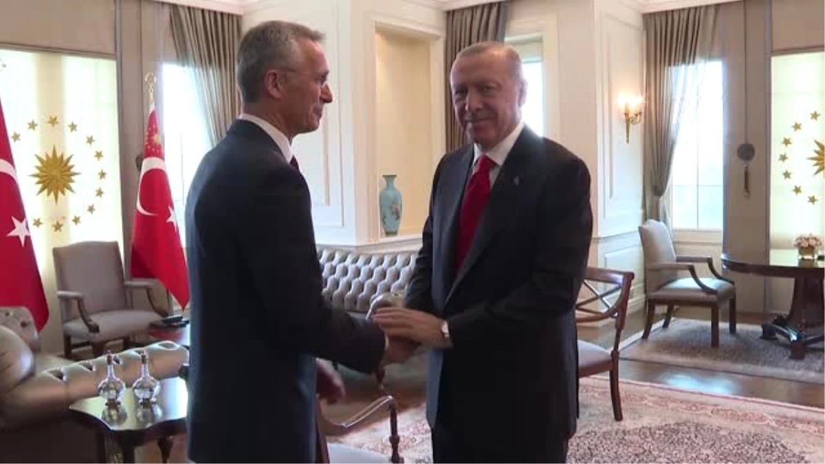 Cumhurbaşkanı Erdoğan, NATO Genel Sekreteri Stoltenberg\'i Kabul Etti