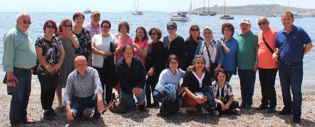 Ebe ve Hemşireler Bodrum\'da Buluştular
