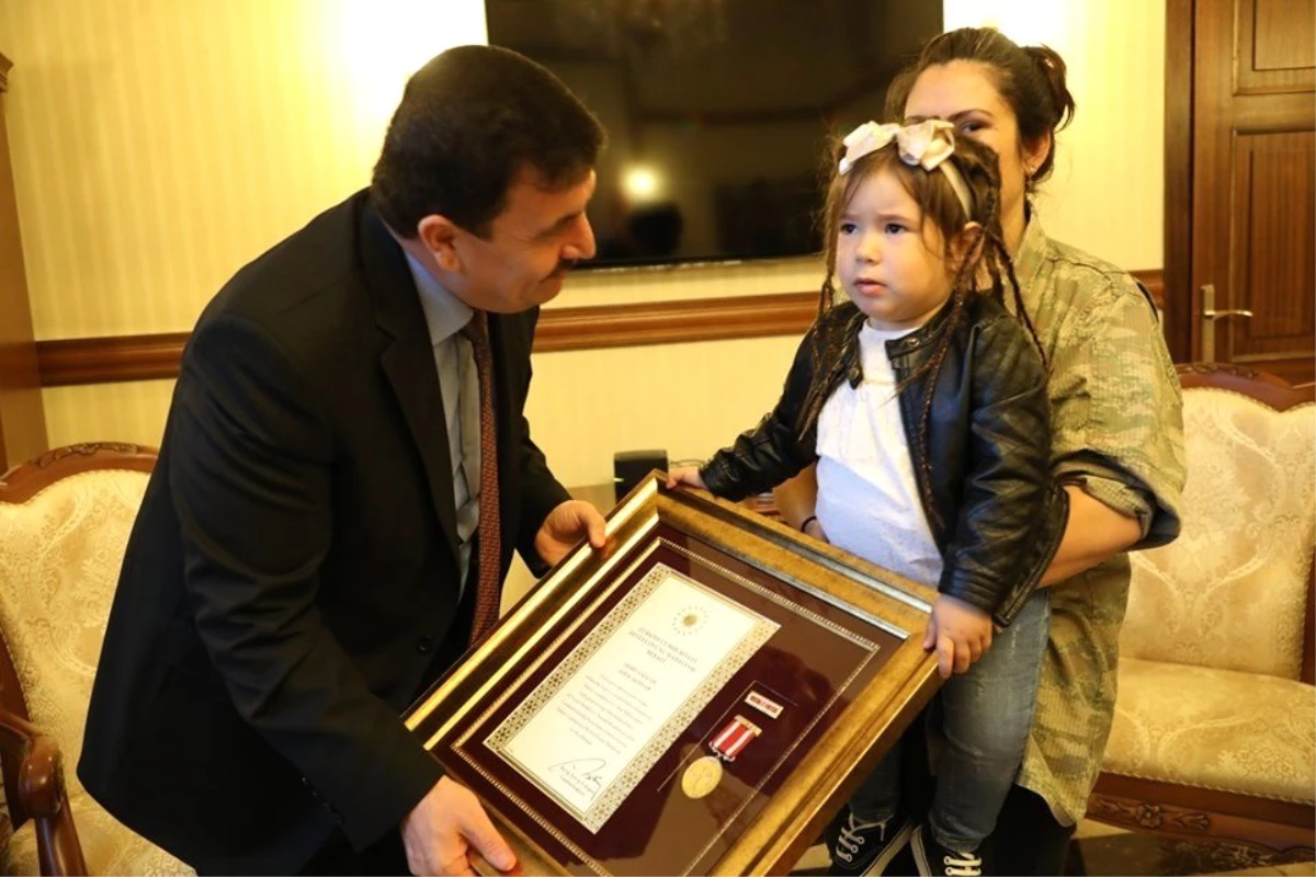 Erzincan\'da 3 Şehit Ailesine Devlet Övünç Madalyası Verildi