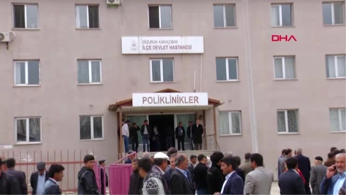 Erzurum Furkan Yiğit\'in Cenazesi Karaçoban Devlet Hastanesine Getirildi-3