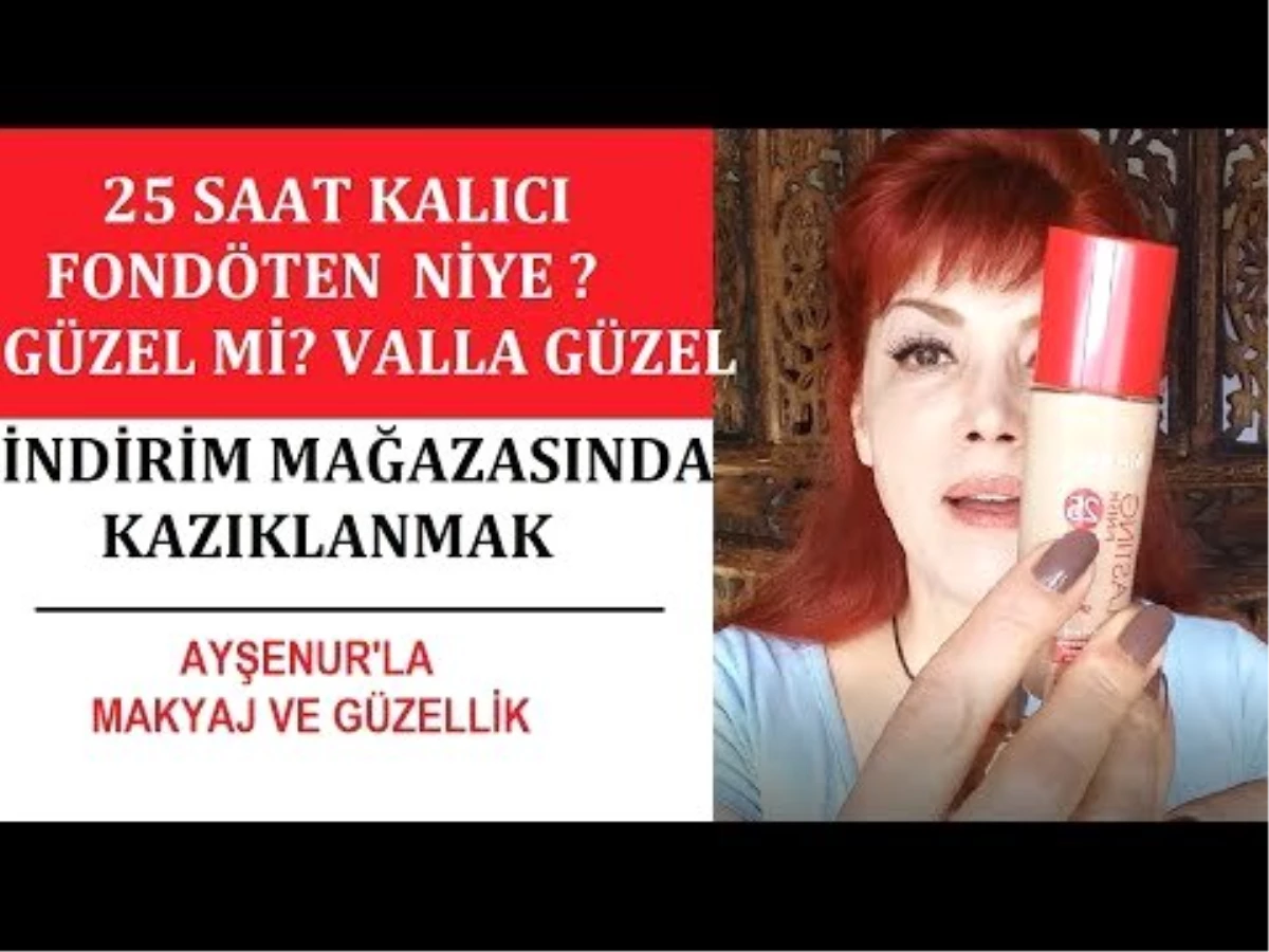 İndirimden Pahalıya Ürün Almak Rimmel Lasting Finish 25 Hour Fondöten Denemesi