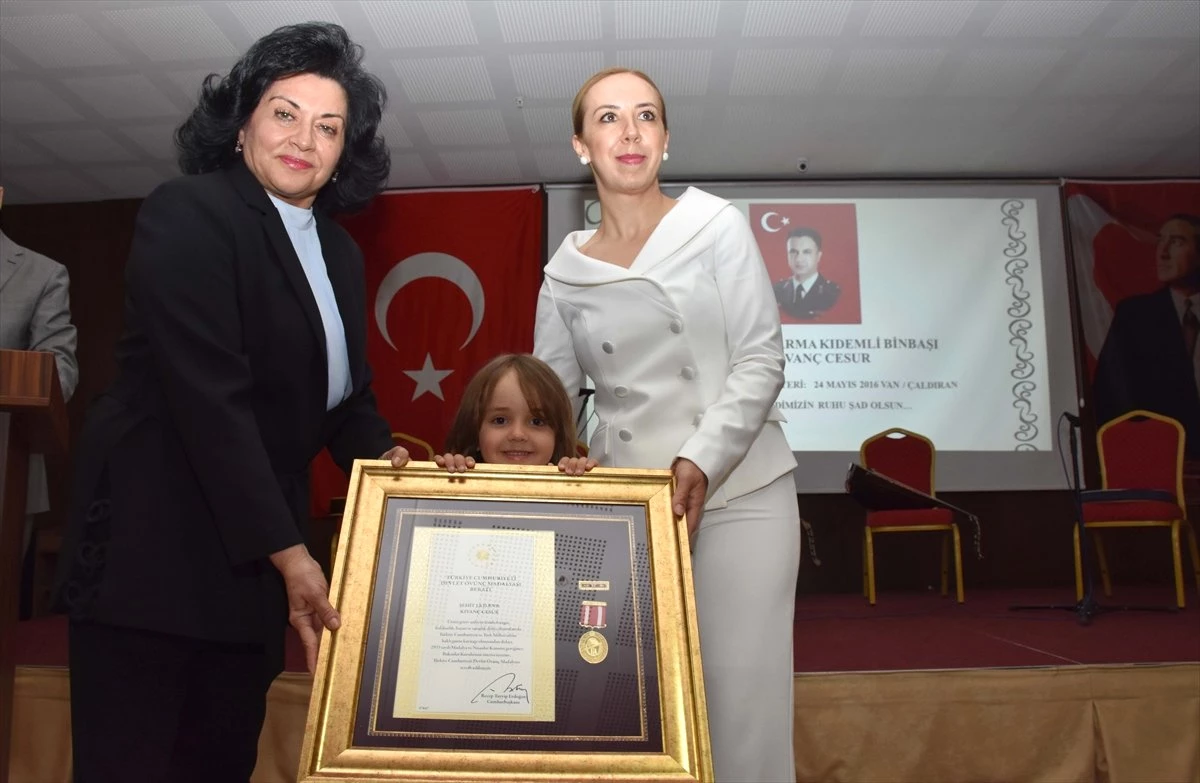 Muğla\'da Devlet Övünç Madalyası Tevcih Töreni