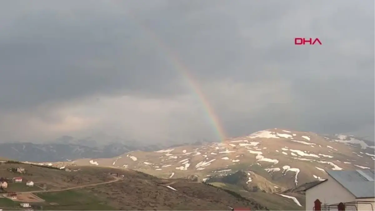 Ordu Çambaşı Yaylası\'nda Gökkuşağı Güzelliği