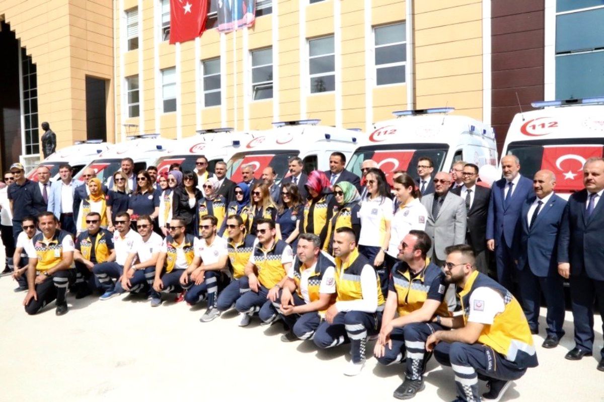 Sağlık Bakanlığından Çorum\'a 10 Ambulans