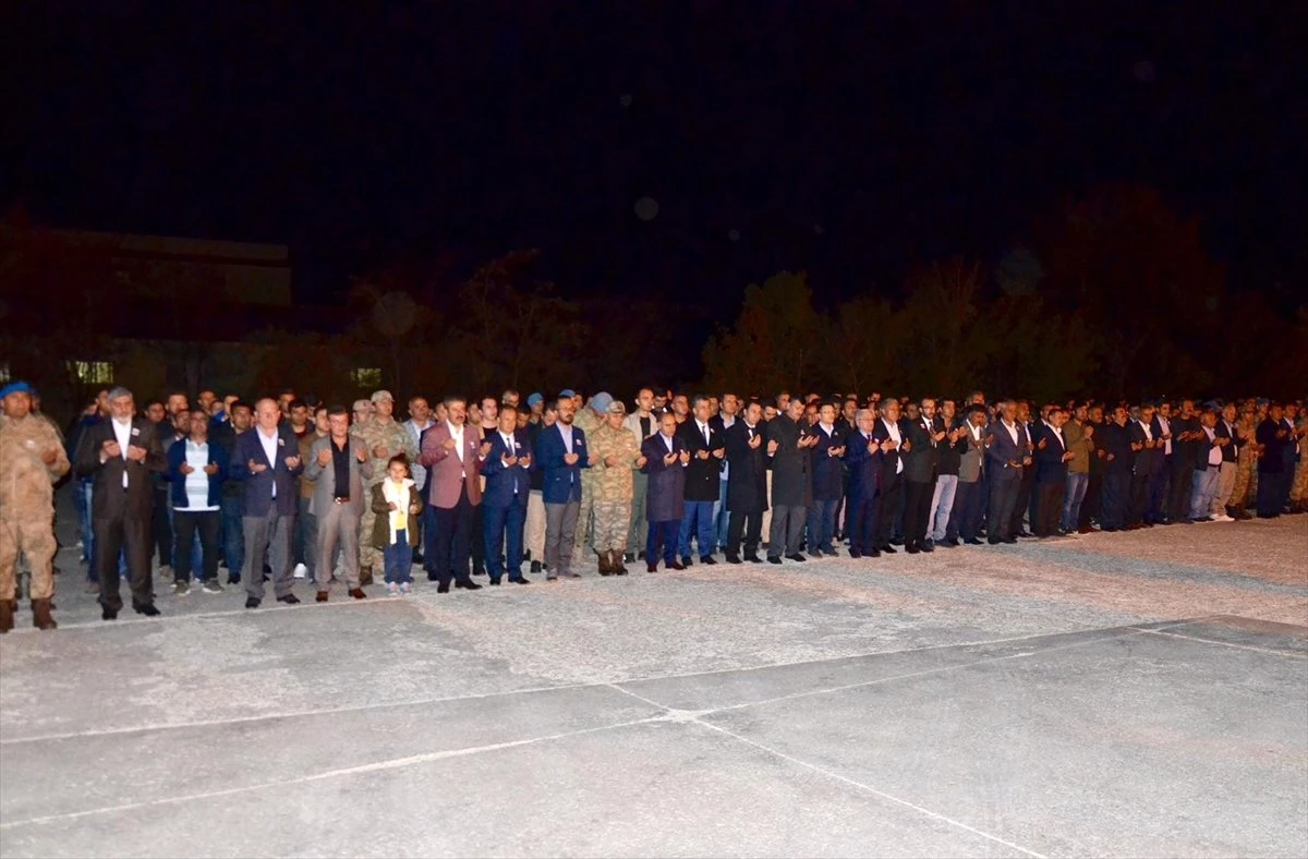 Şırnak\'ta Şehit Asker İçin Tören Düzenlendi