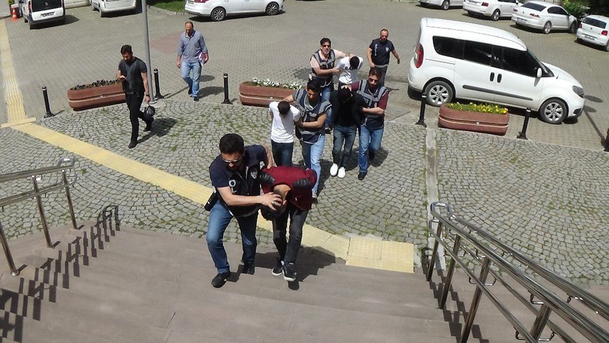 Telefon Hırsızları Adliyeye Sevk Edildi