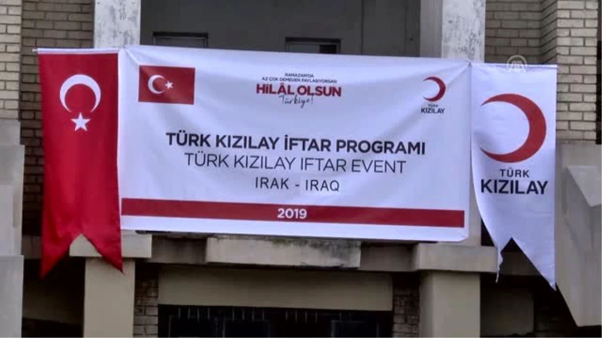 Türk Kızılaydan Irak\'ta İhtiyaç Sahibi 500 Kişiye İftar