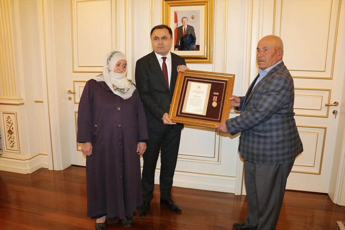 Yozgat\'ta Devlet Övünç Madalyası ve Beratı Töreni