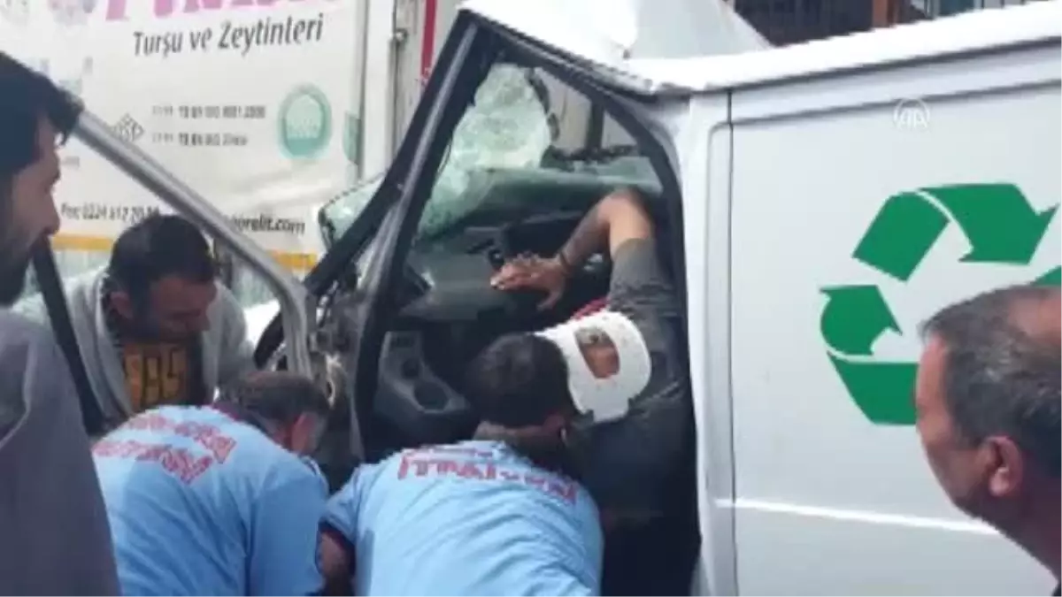 Başkentte Trafik Kazası: 2 Yaralı