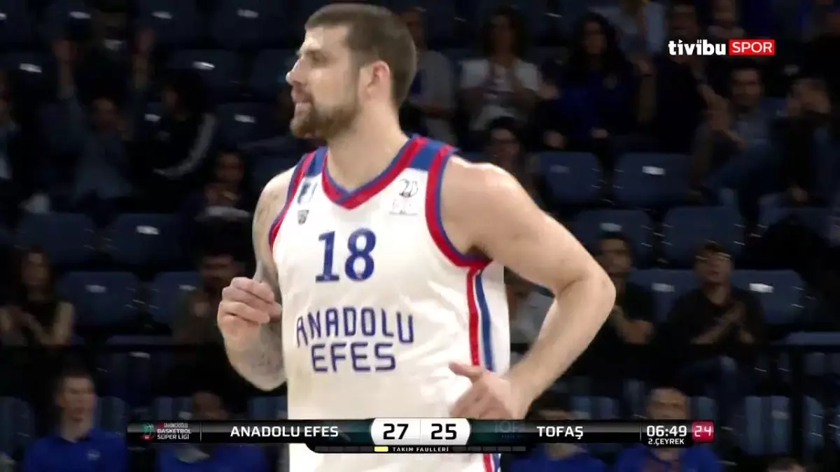 Bsl 27. Hafta Erteleme Maçı Özet | Anadolu Efes 98-54 Tofaş