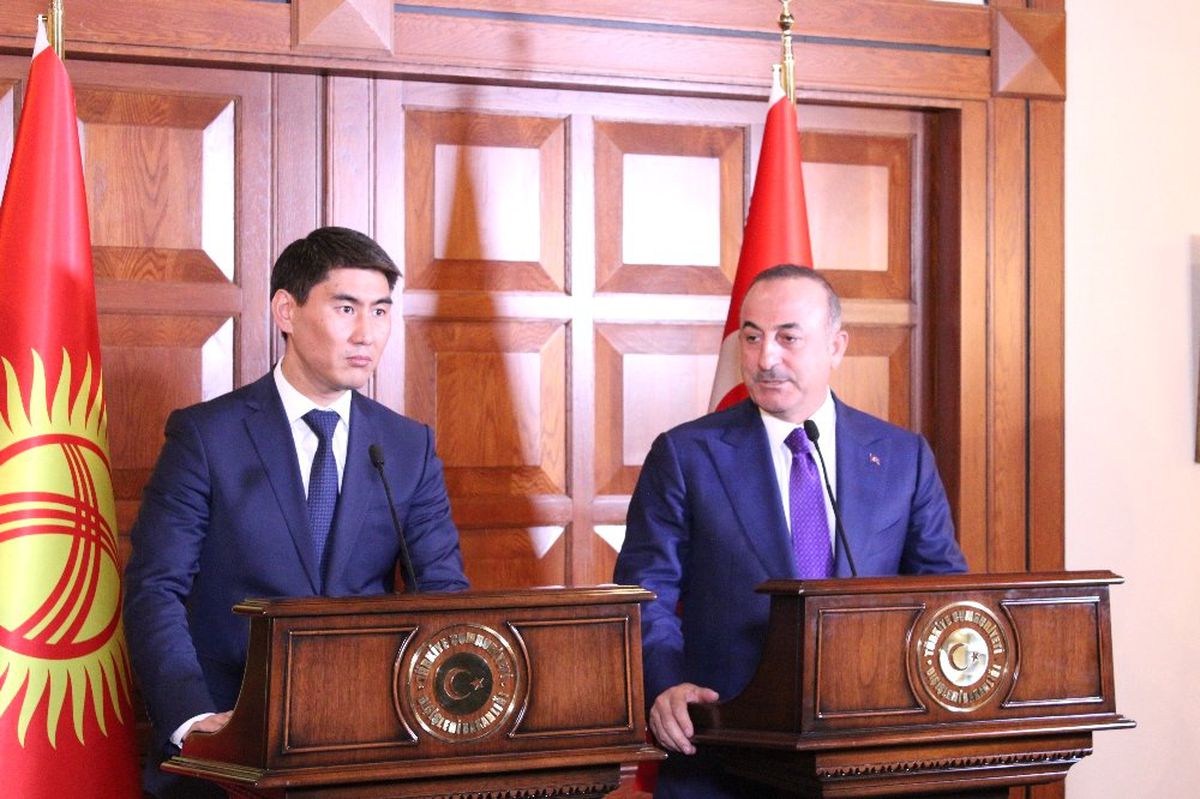Çavuşoğlu- Aydarbekov Ortak Basın Toplantısı