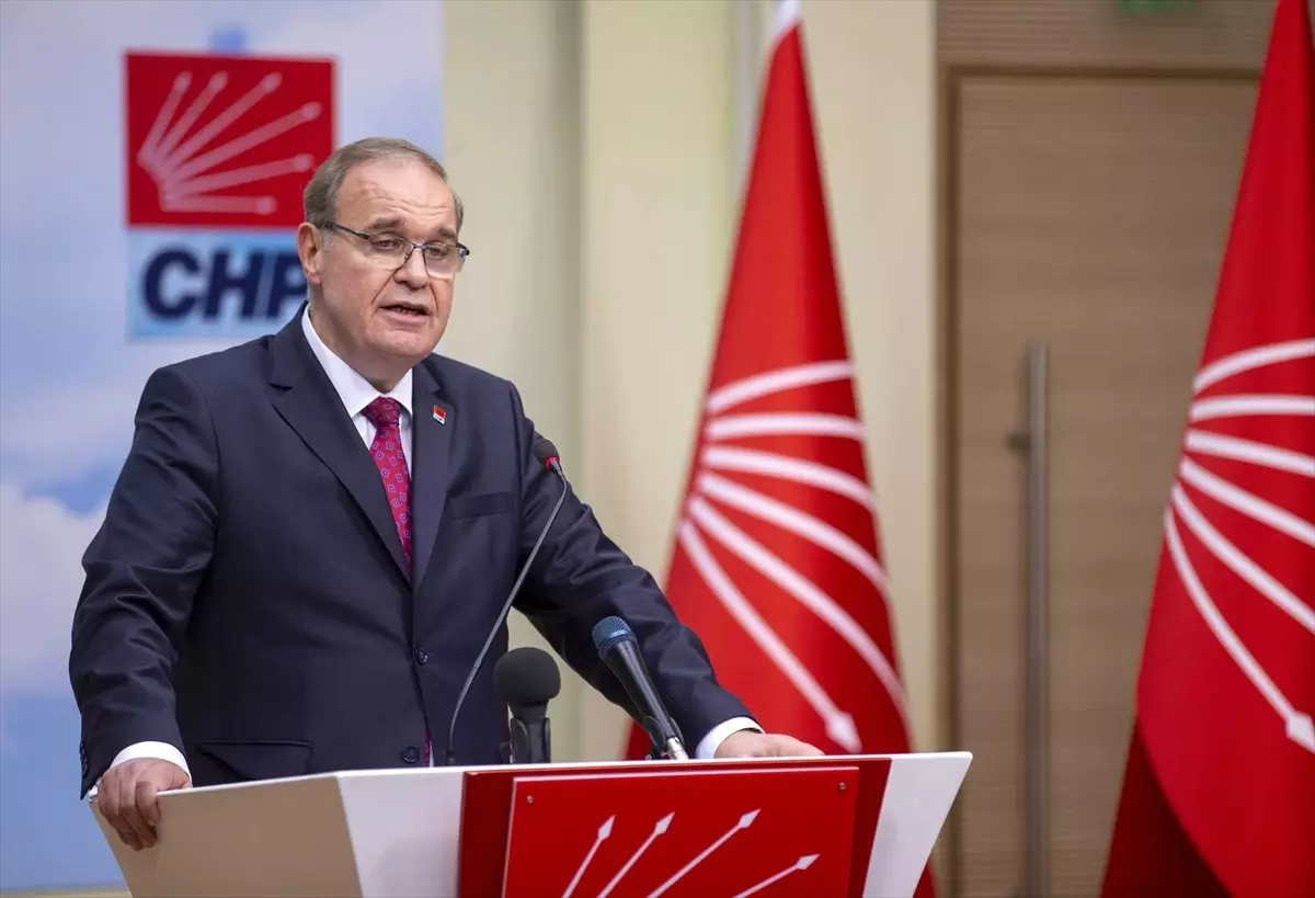 CHP Sözcüsü Faik Öztrak: "Ysk, İktidarın Hiç Bir Maddi Temele Dayanmayan İtirazlarını Kabul Edip...