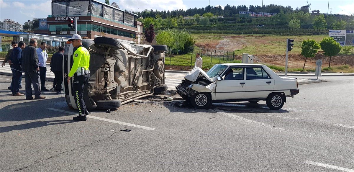 Gaziantep\'te Trafik Kazası: 5 Yaralı