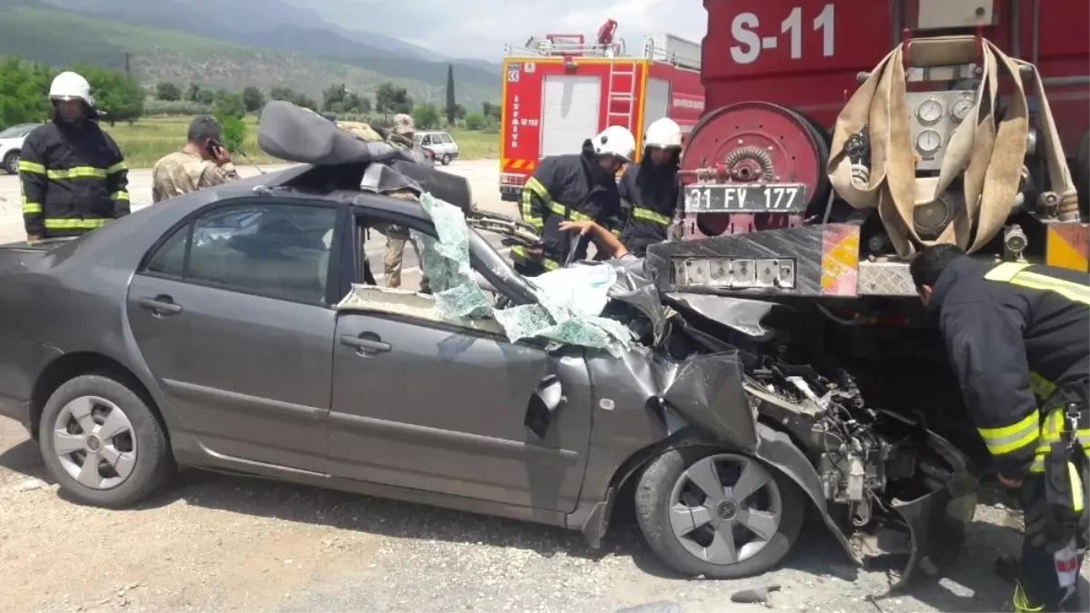 Hatay\'da Feci Kaza: 2 Ölü