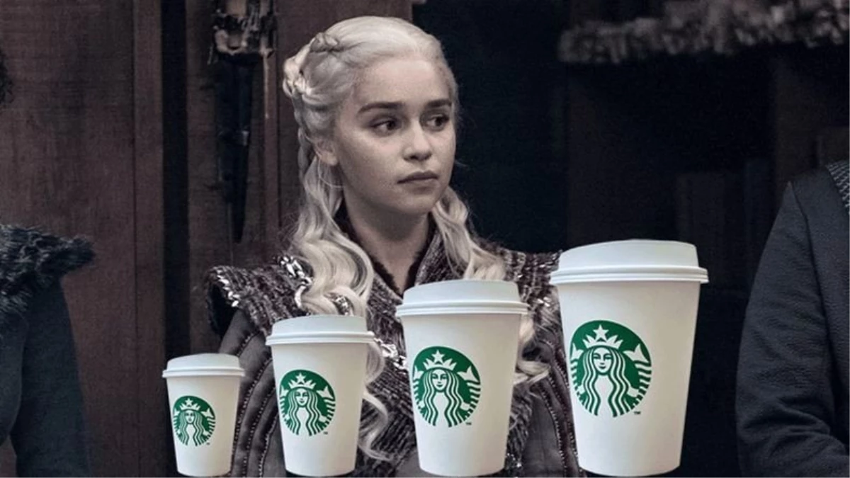 Hbo\'dan Game Of Thrones Dizisinde Gözüken Starbucks Bardağı Hakkında Açıklama