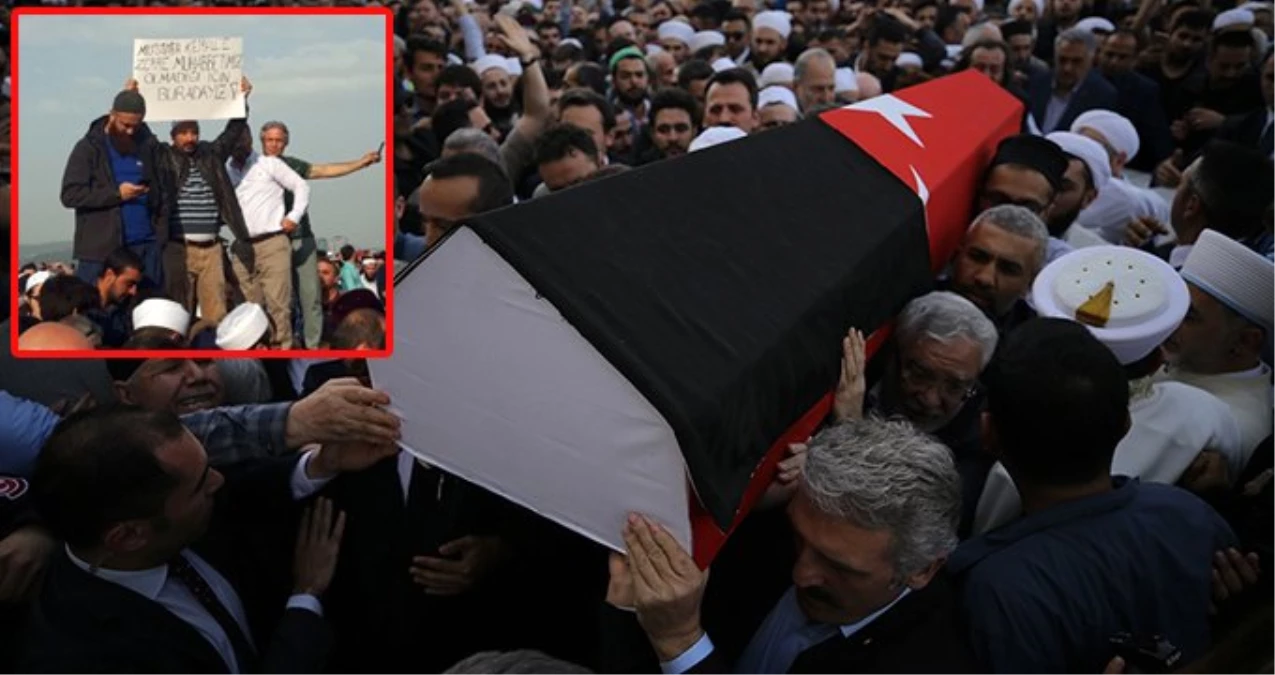 Kadir Mısıroğlu\'nun Cenazesinde Atatürk Pankartı Açanlar Gözaltına Alındı