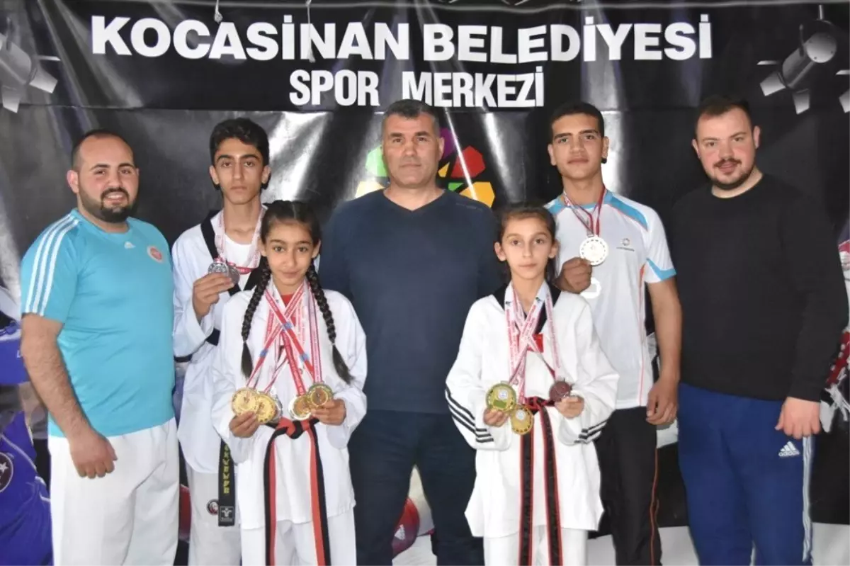 Kocasinan\'da Şampiyon Sporcular Yetişiyor