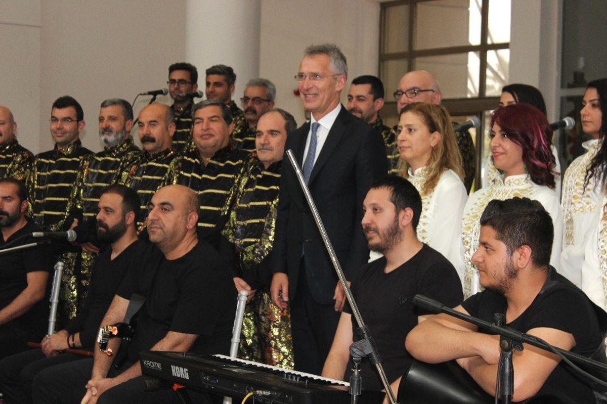 NATO Genel Sekreteri Stoltenberg Hatay\'da