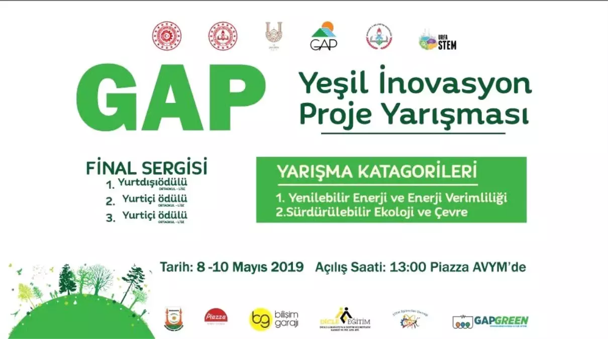 Şanlıurfa Piazza\'da Gap Yeşil İnovasyon Projesi