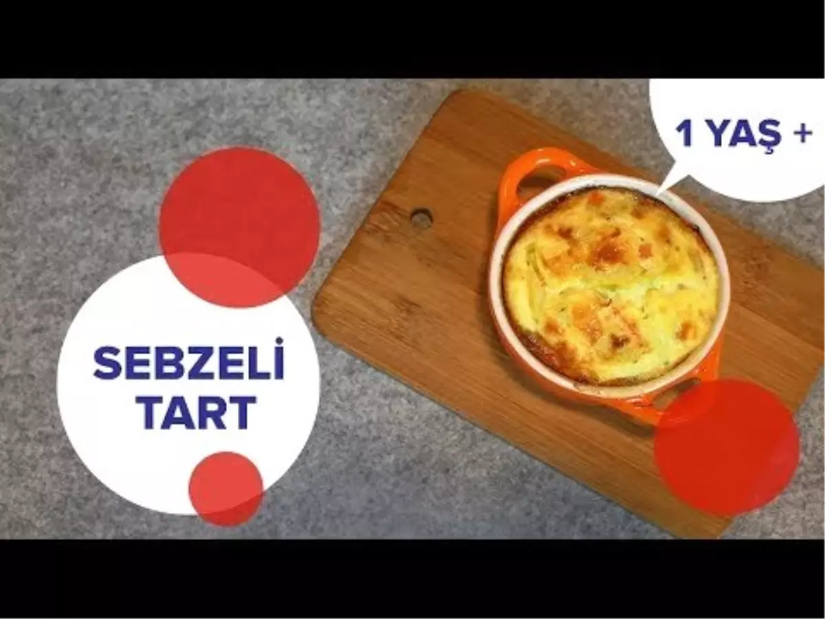 Sebzeli Tart - Fırında Kabaklı & Havuçlu Tart (1 Yaş+) | İki Anne Bir Mutfak