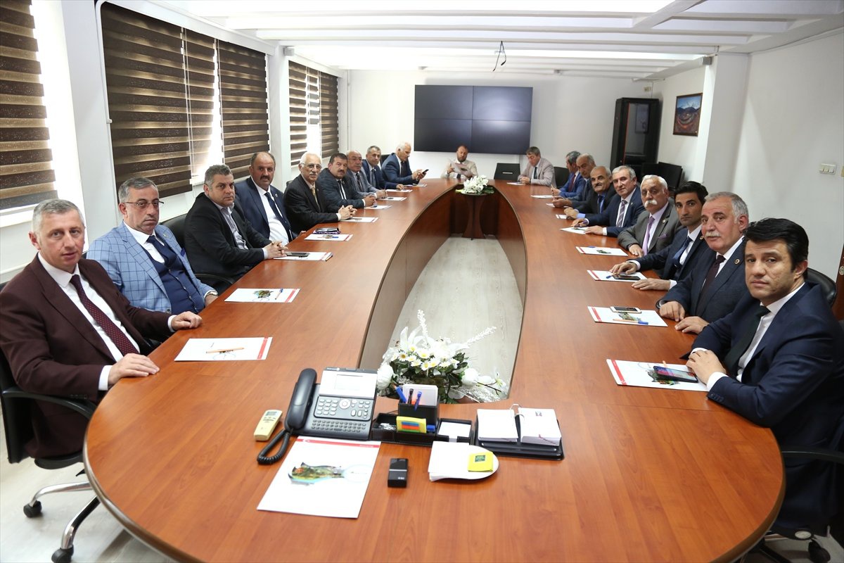 Vali Doruk, İl Genel Meclisi Üyelerini Kabul Etti