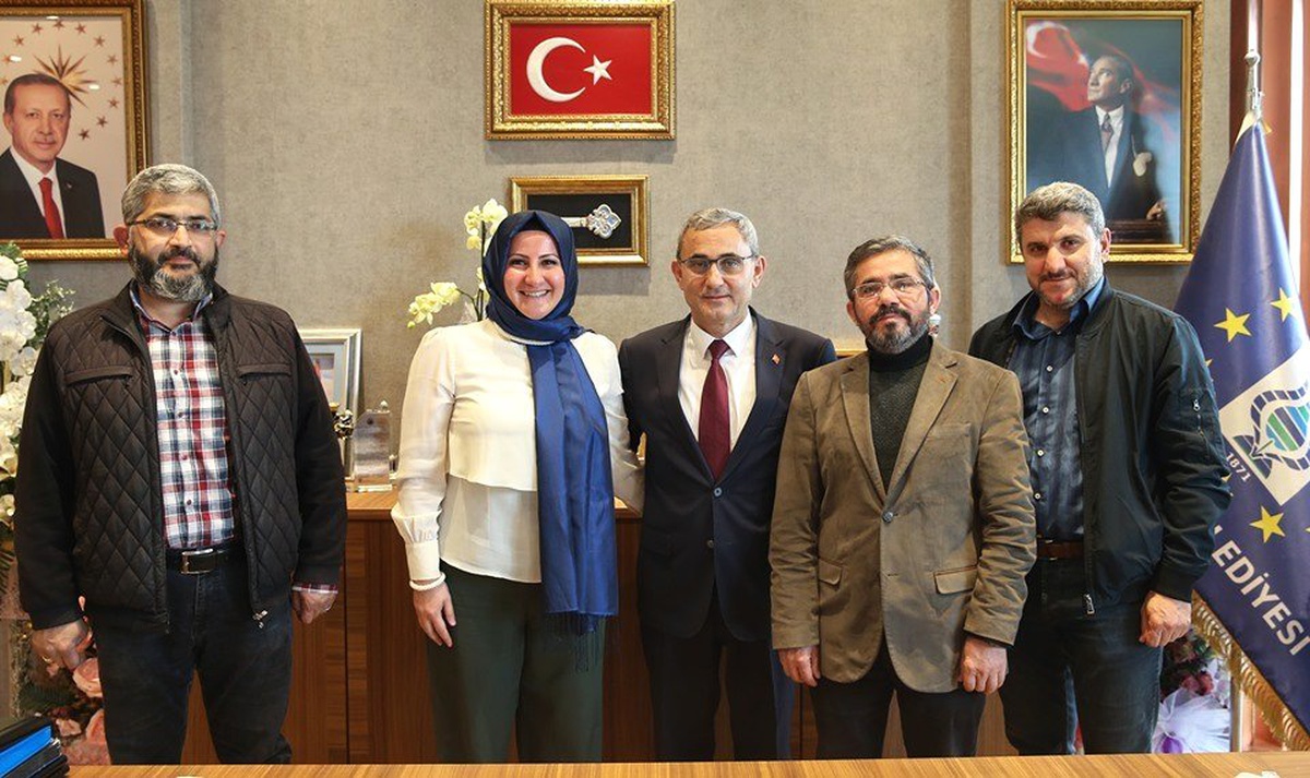 Ziraat Mühendislerinden Başkan Işık\'a \'Hayırlı Olsun\' Ziyareti