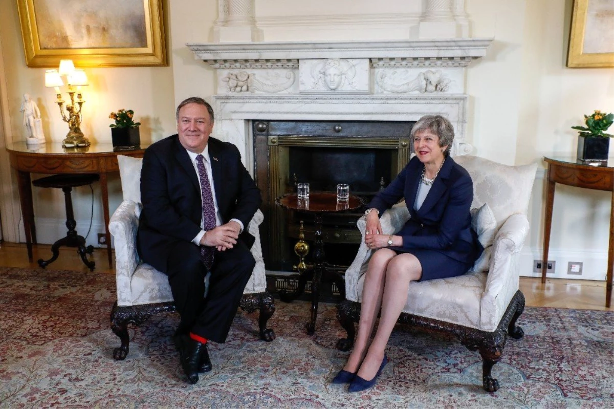 ABD Dışişleri Bakanı Pompeo, İngiltere Başbakanı May ile Görüştü