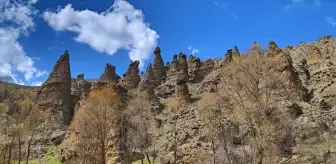 Çankırı'nın 'Peribacaları' Ziyaretçilerini Bekliyor