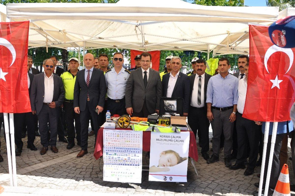 Dalaman\'da Karayolu Trafik Güvenliği Haftası Etkinliği