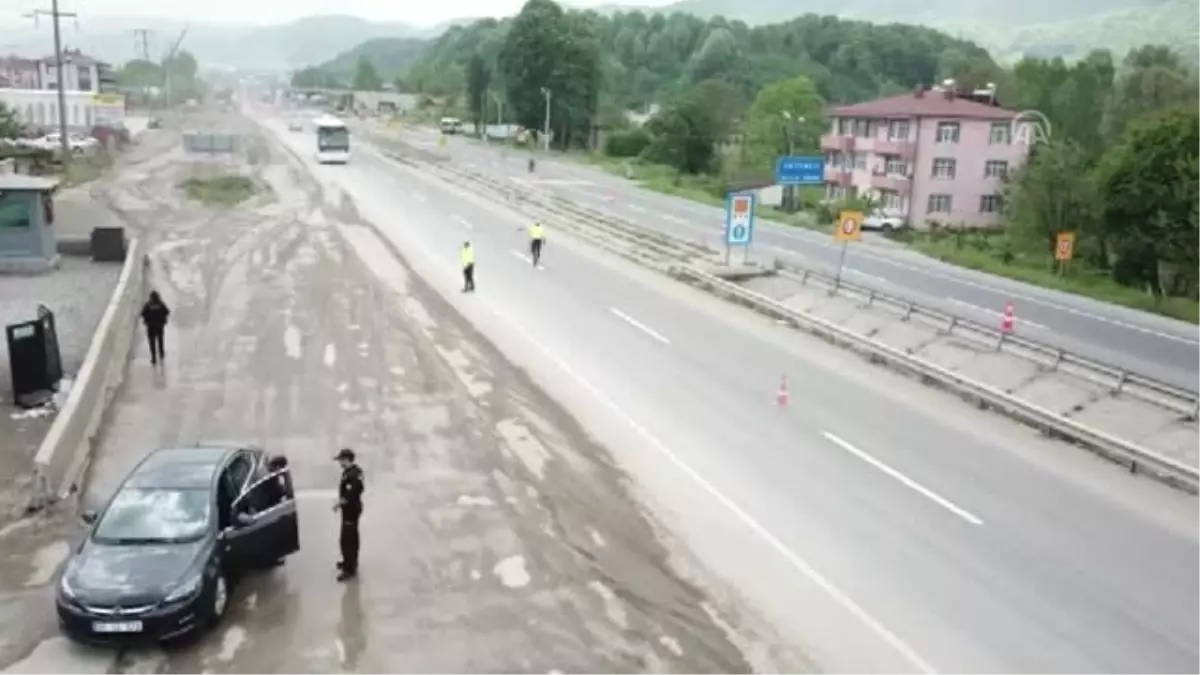 Drone ile Trafik Denetimleri - Düzce