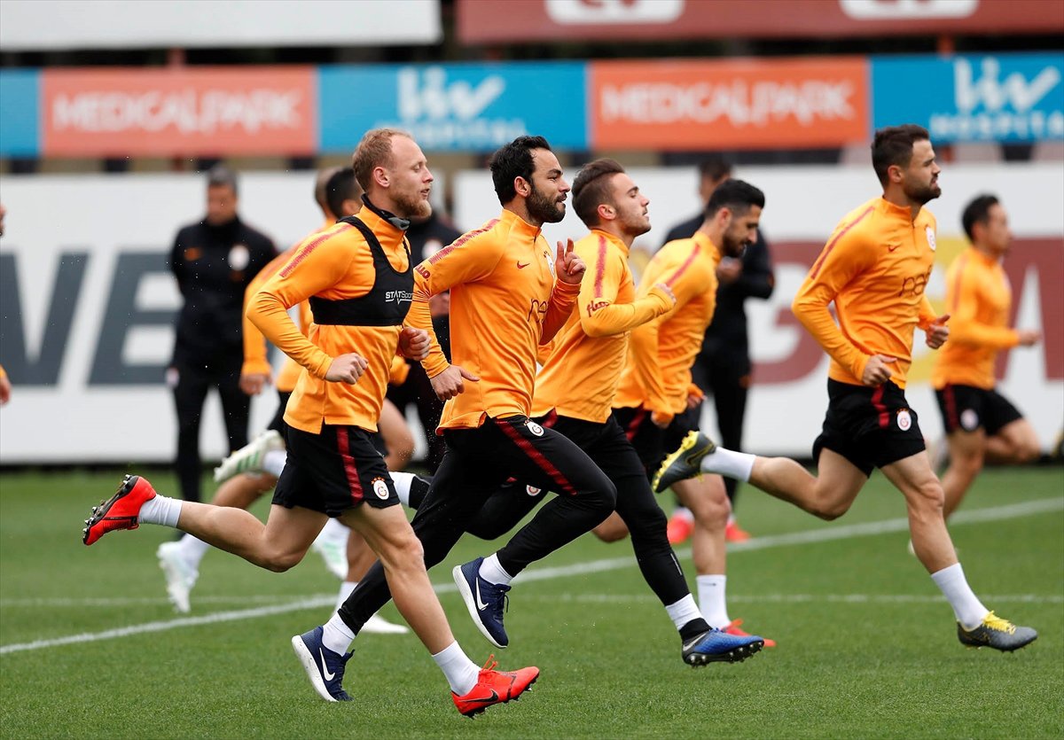 Galatasaray\'da Çaykur Rizespor Maçı Hazırlıkları