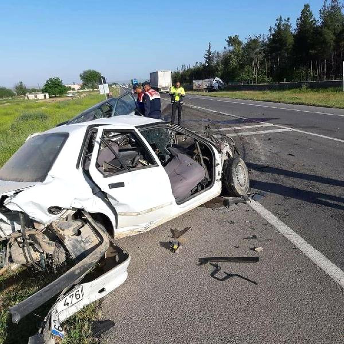 Şanlıurfa\'da Zincirleme Kaza: 1 Ölü 3 Yaralı
