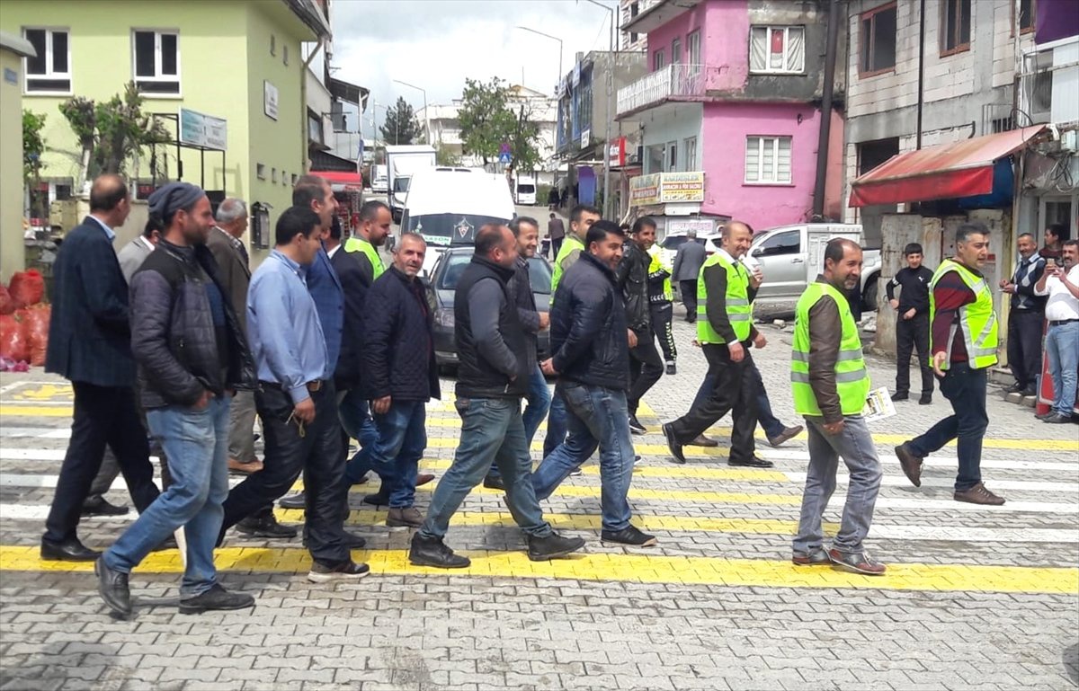 Sason\'da "Karayolu Güvenliği ve Trafik Haftası" Etkinliği