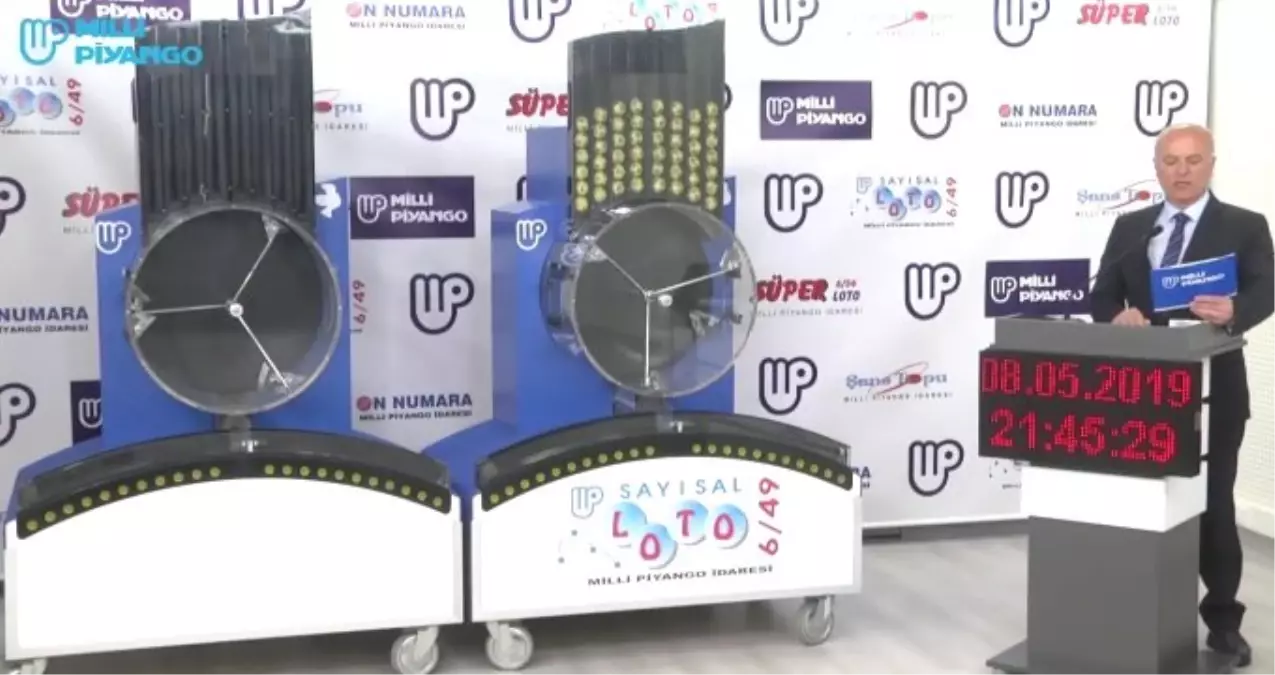 Sayısal Loto Çekilişi Yapıldı! İşte MPİ 8 Mayıs Sayısal Loto Sonuçları