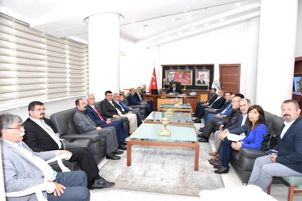 Başkan Gürkan, CHP Heyetini Kabul Etti