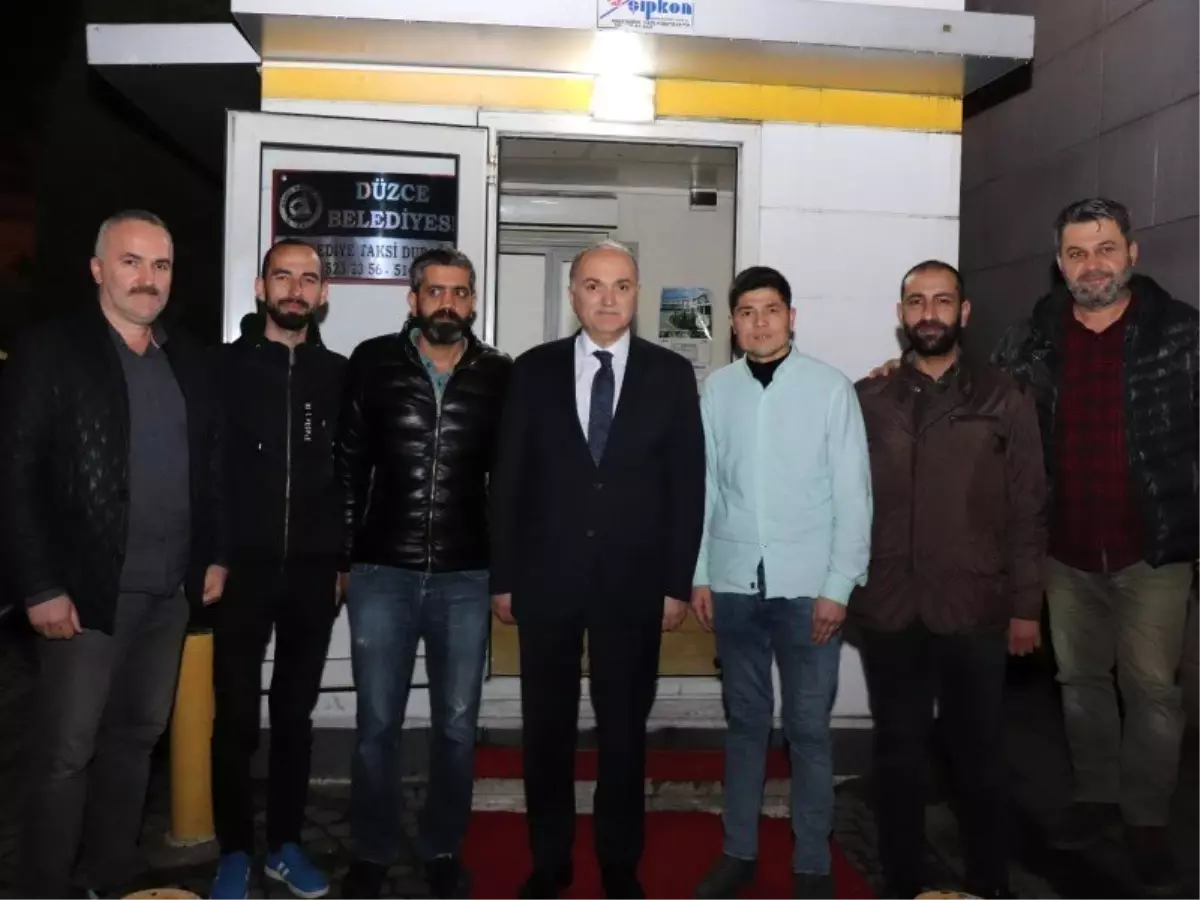 Başkan Özlü "Taksi Duraklarını Yeniden Düzenleyeceğiz"