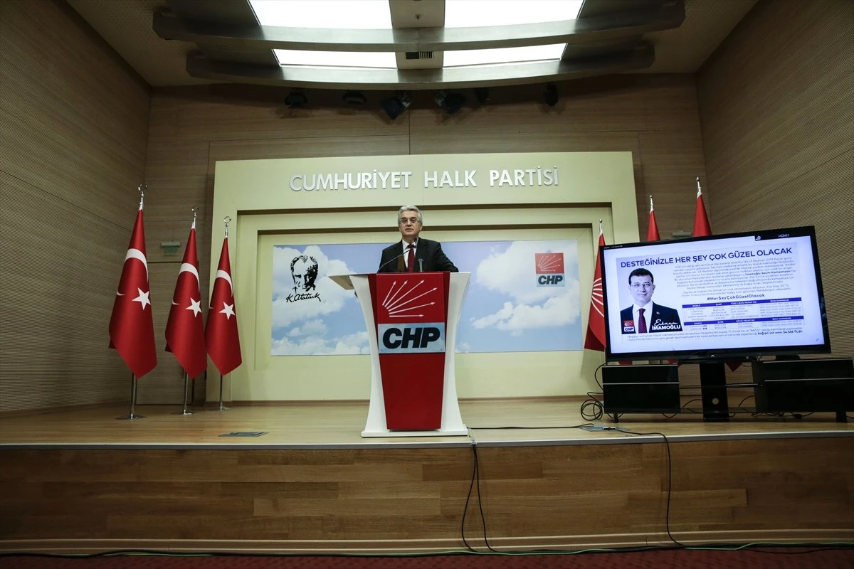 CHP\'den İstanbul Seçimleri İçin Bağış Kampanyası