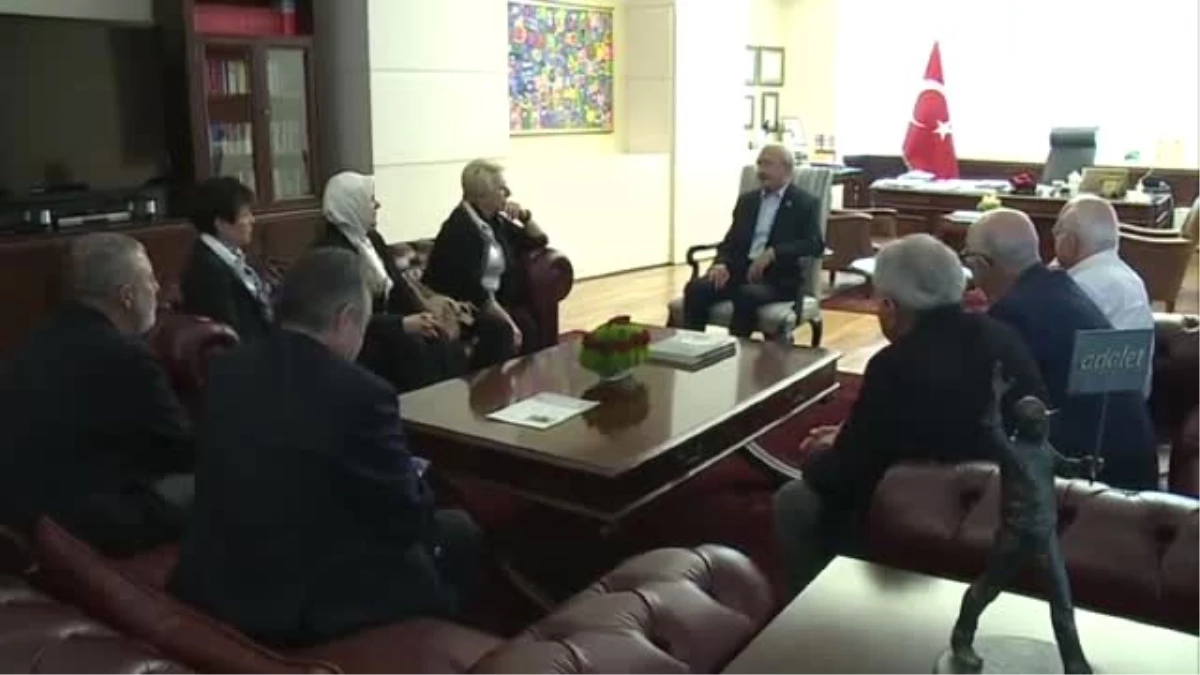 CHP Genel Başkanı Kılıçdaroğlu\'nun Kabulü
