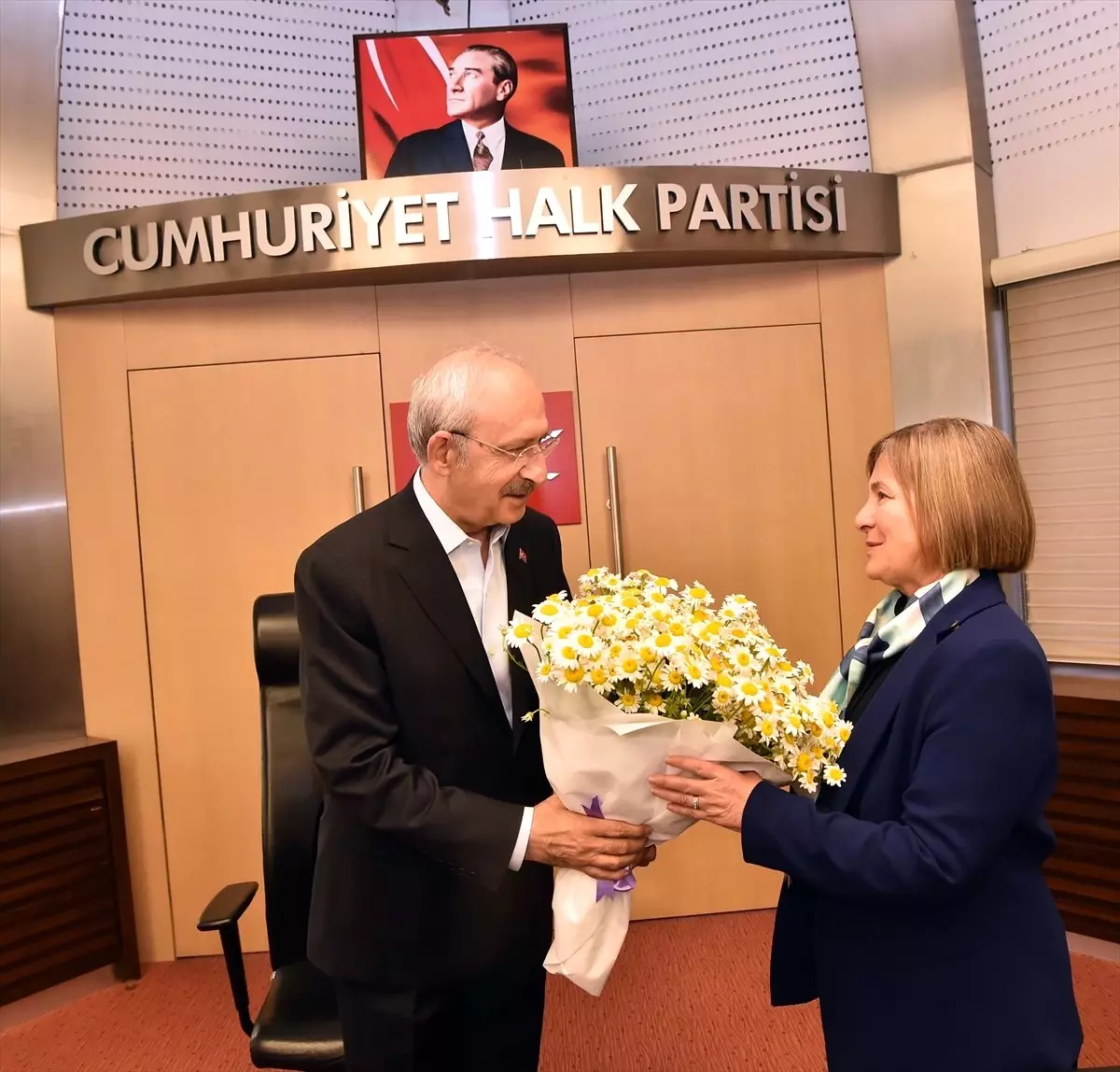 Kılıçdaroğlu\'nun Kabulü