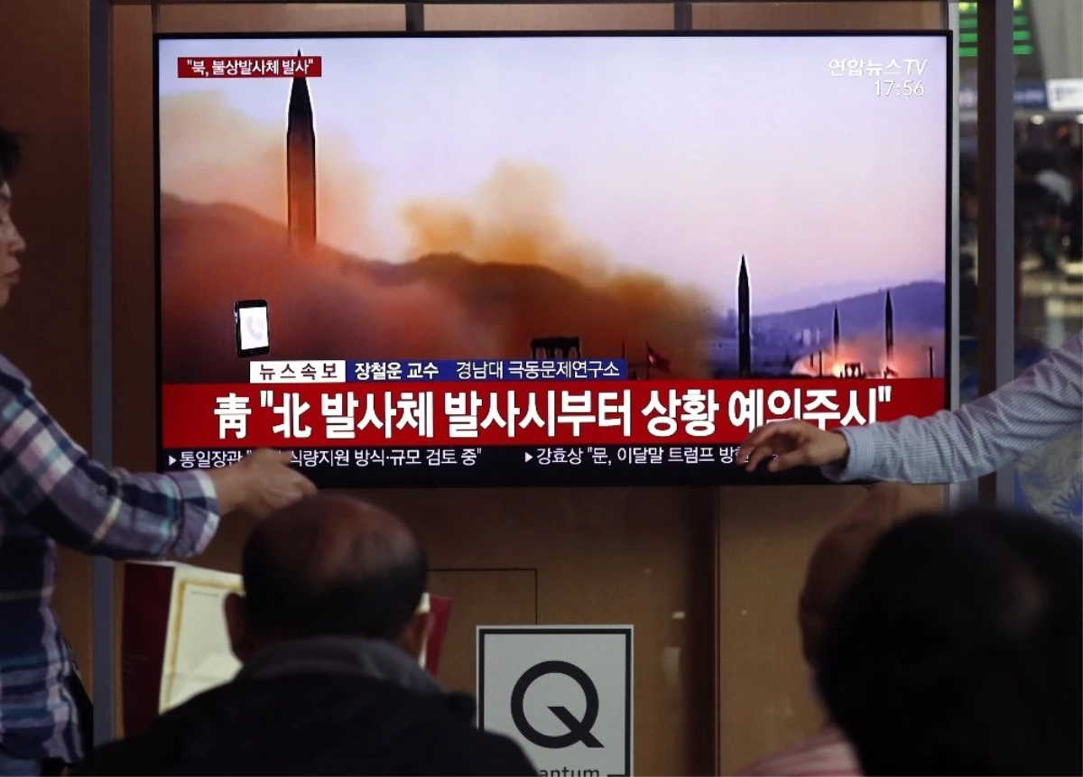 Kuzey Kore İki Kısa Menzilli Füze Atışı Yaptı