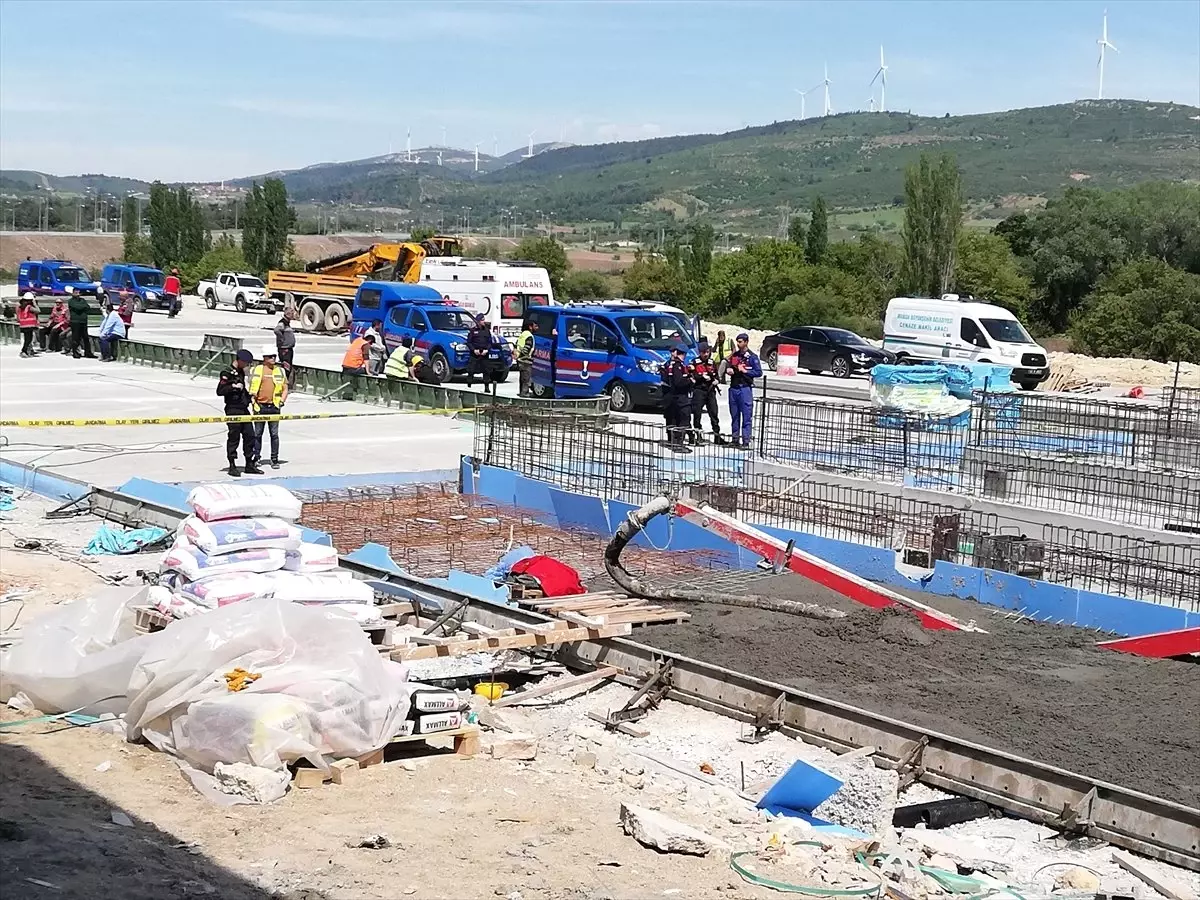 Manisa\'da Otoyol İnşaatında İş Kazası: 1 Ölü