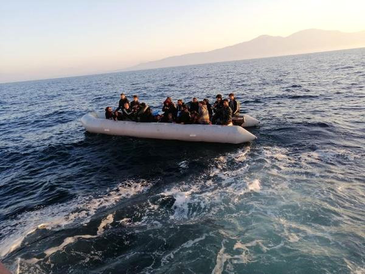 Menderes Nehri Kıyısında 39 Kaçak Göçmen Yakalandı