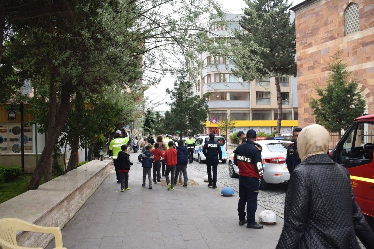Trafik Haftası Etkinliği Renkli Görüntülere Sahne Oldu