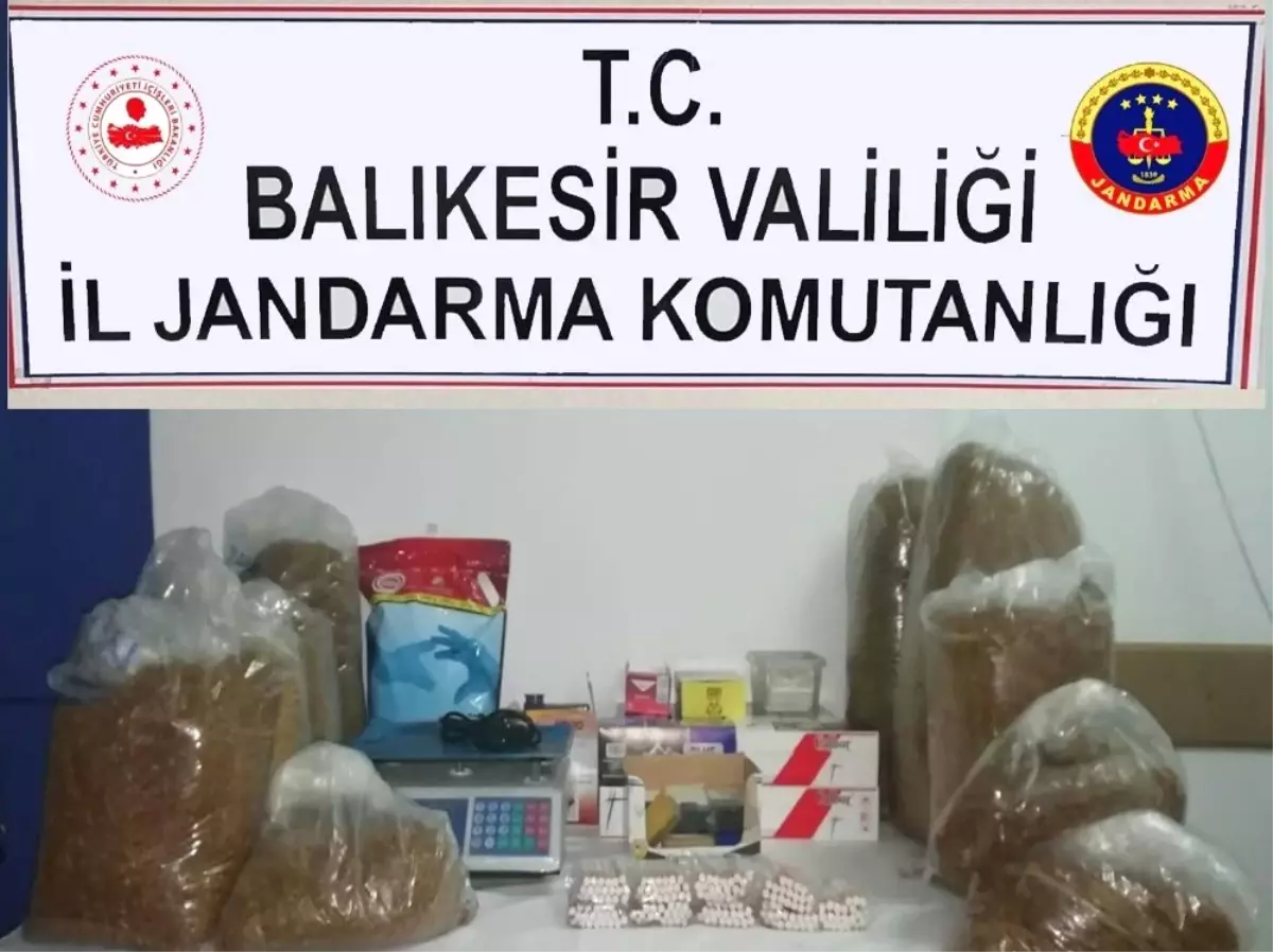 Balya\'da Kaçak Tütün Operasyonu