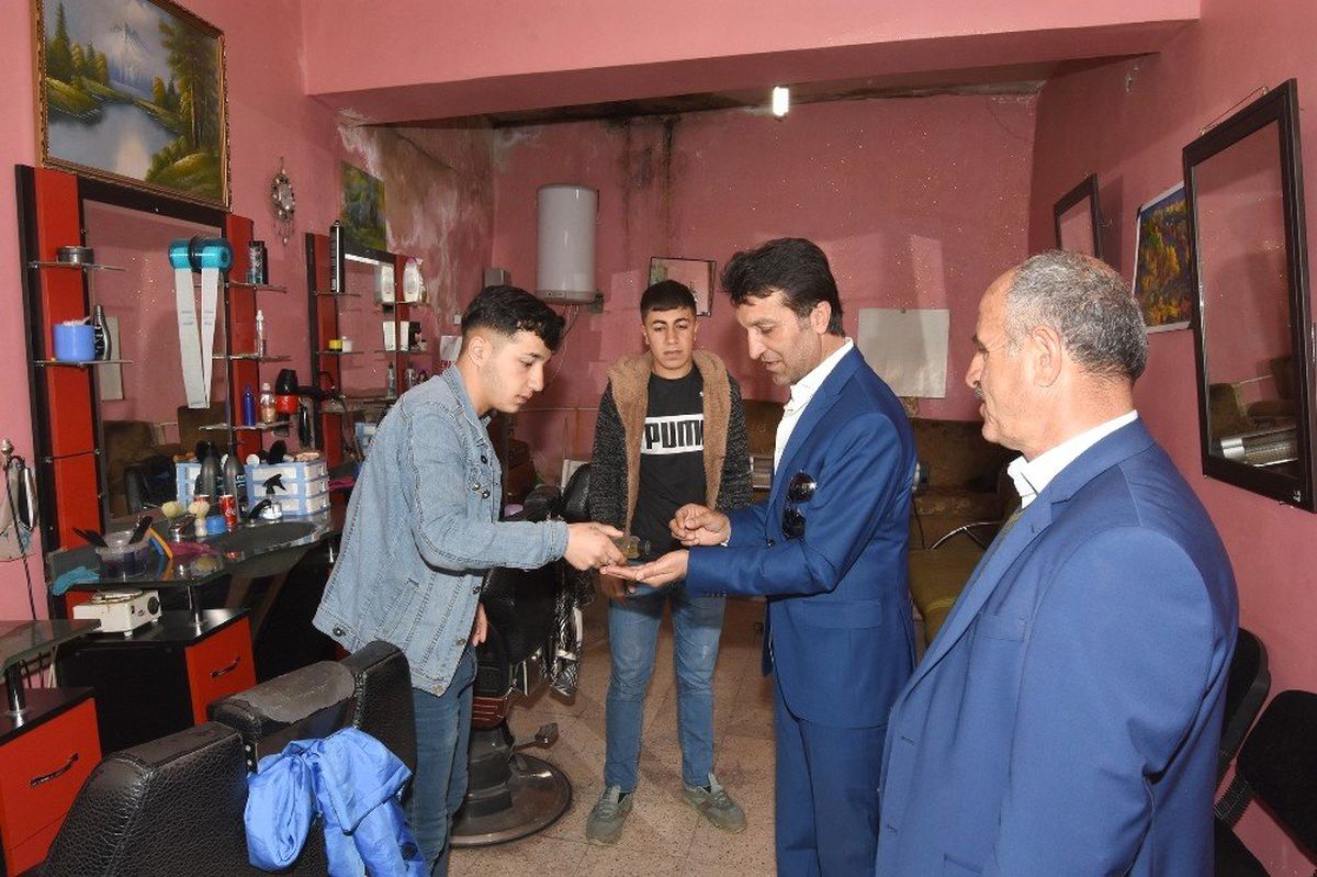 Başkan Şeylan\'dan Esnafa Teşekkür Ziyareti