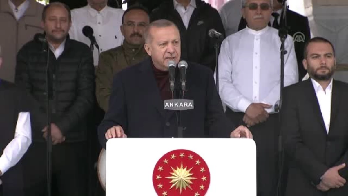 Cumhurbaşkanı Erdoğan: "Geçmişte Olduğu Gibi, Bugün de Cami Merkezli Hayatı Özendirmemiz, Teşvik...